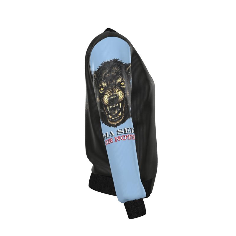 Women's Reversible Silk Bomber Jacket