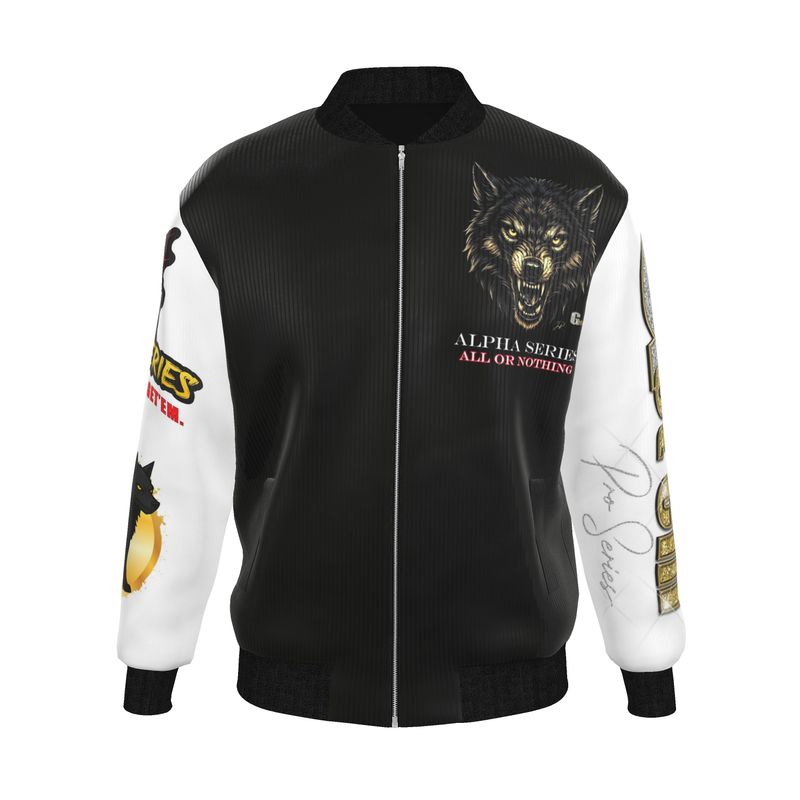 Mens Reversible Silk Bomber Jacket Limited Edition!