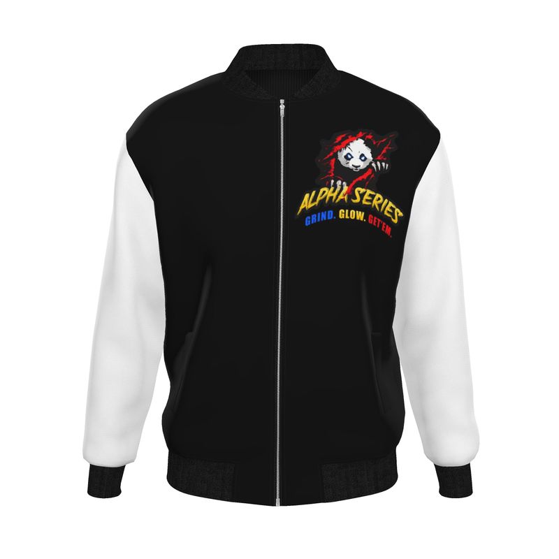 Mens Reversible Silk Bomber Jacket Limited Edition!