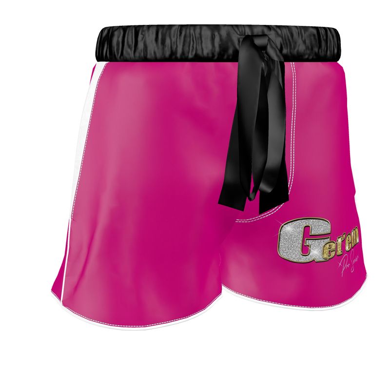 Women's Hot Pink Silk Luxury Pajama Shorts Limited Edition
