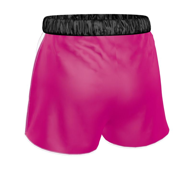 Women's Hot Pink Silk Luxury Pajama Shorts Limited Edition