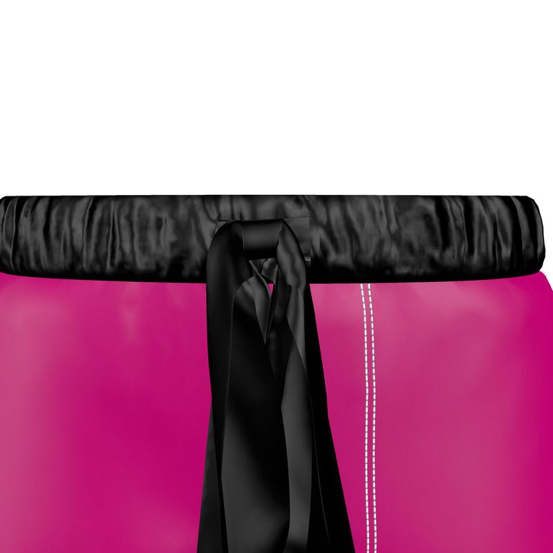 Women's Hot Pink Silk Luxury Pajama Shorts Limited Edition