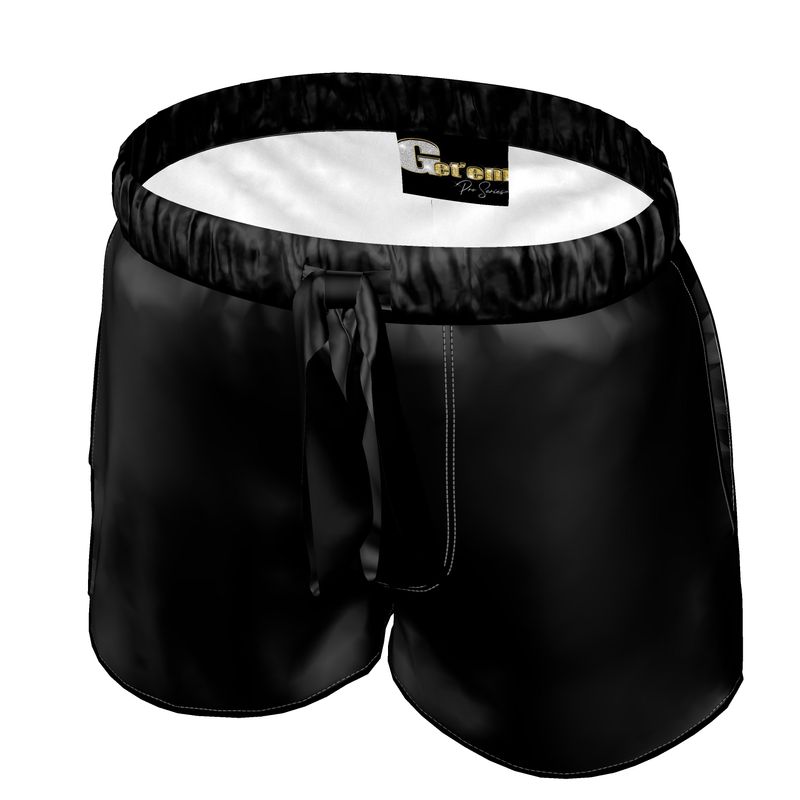 Women's Black Diamond Luxury Pink Pajama Shorts Limited Edition