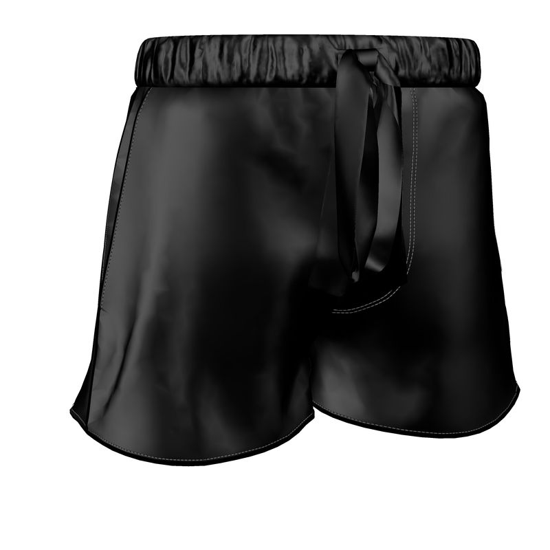 Women's Black Diamond Luxury Pink Pajama Shorts Limited Edition