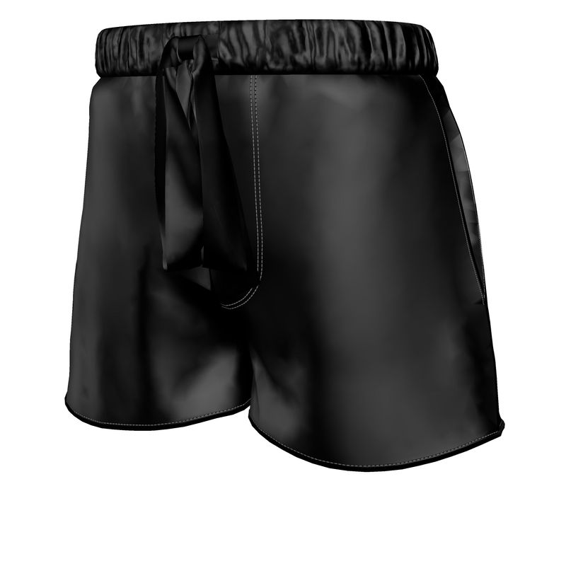 Women's Black Diamond Luxury Pink Pajama Shorts Limited Edition