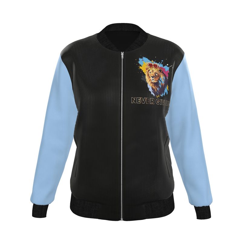 Women's Reversible Silk Bomber Jacket