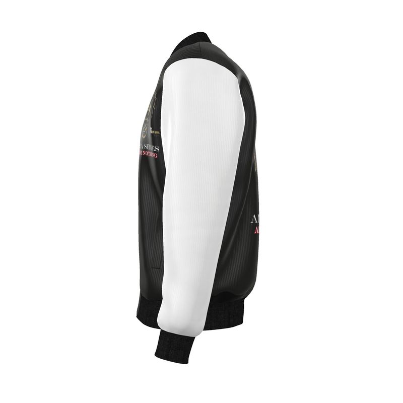 Mens Alpha Reversible Silk Bomber Jacket Limited Edition!