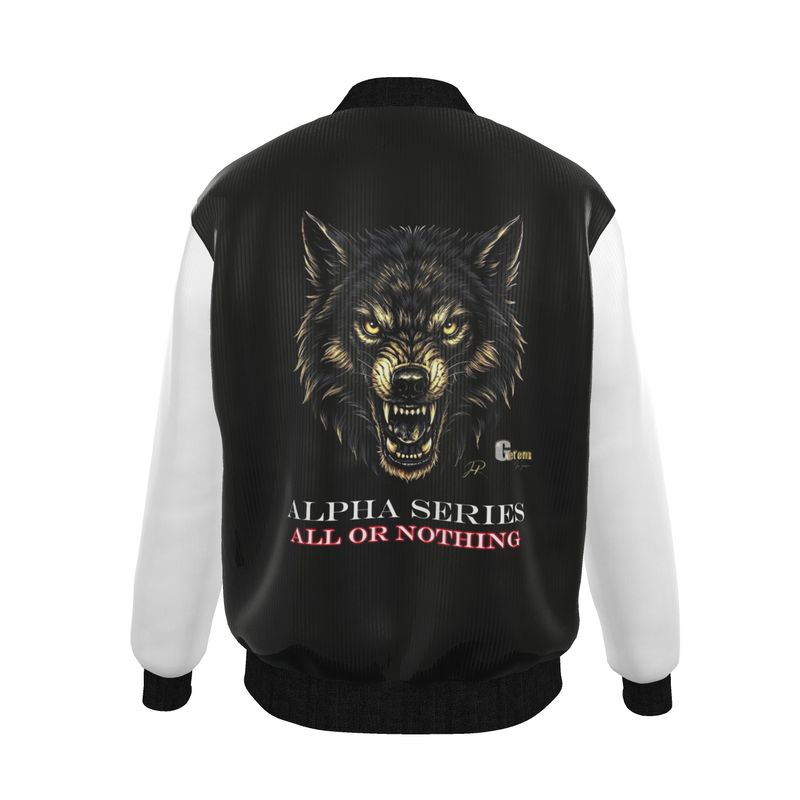 Mens Alpha Reversible Silk Bomber Jacket Limited Edition!