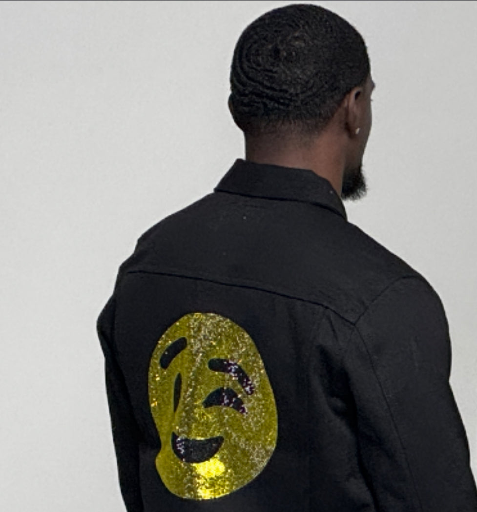 Get'em ProSeries Jet Black Denim Luxe Wink of War Jacket