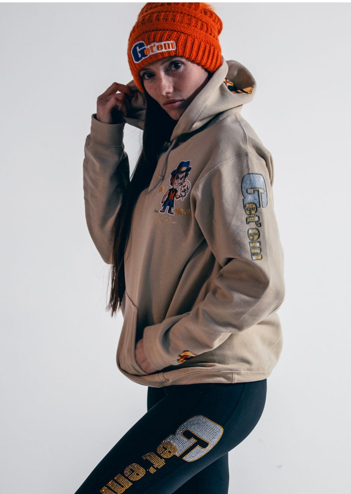 Get'em ProSeries Smile Now Cry Never Panda Grind Hoodie Signature Alpha Series