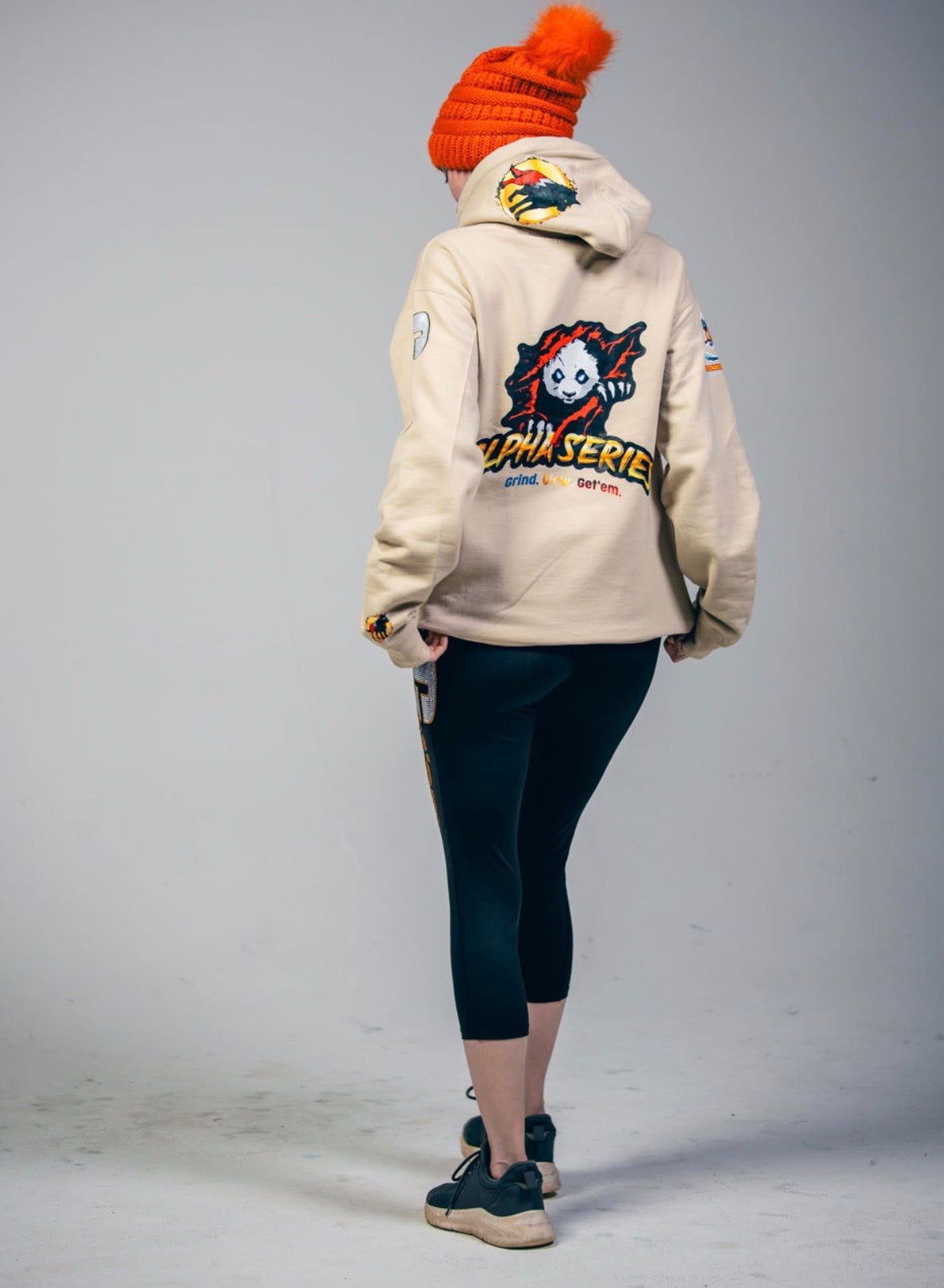 Get'em ProSeries Smile Now Cry Never Panda Grind Hoodie Signature Alpha Series