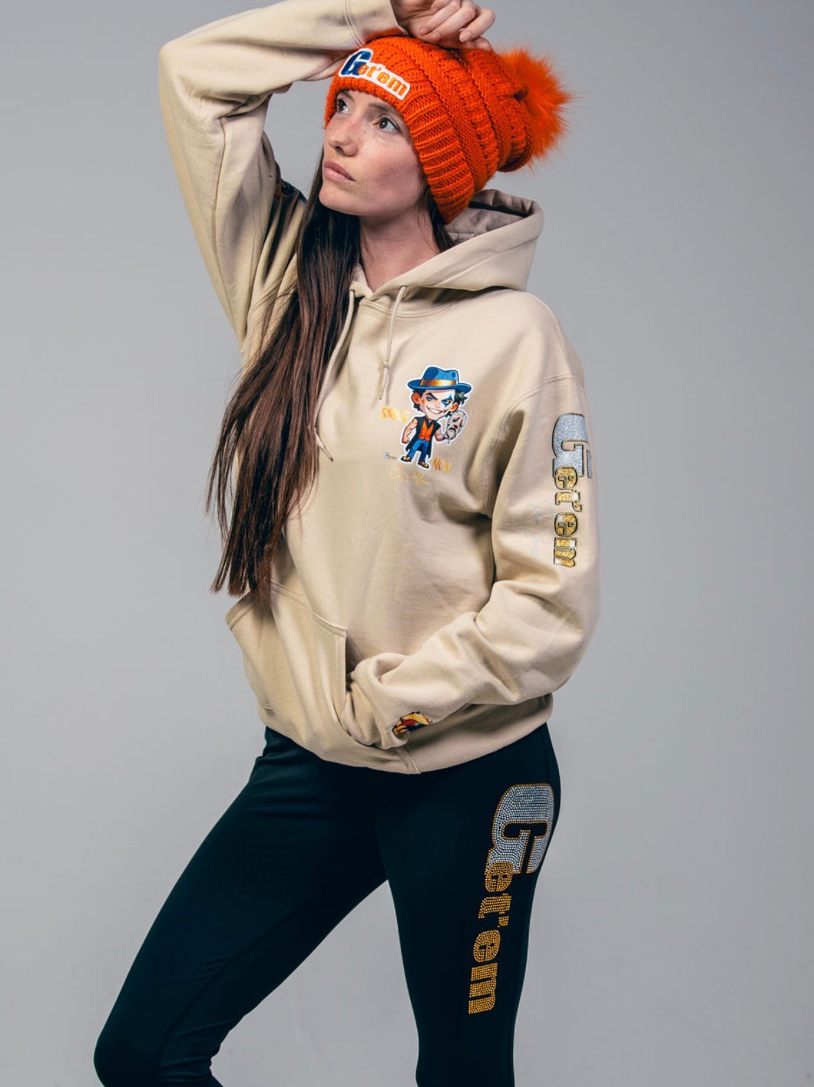 Get'em ProSeries Smile Now Cry Never Panda Grind Hoodie Signature Alpha Series