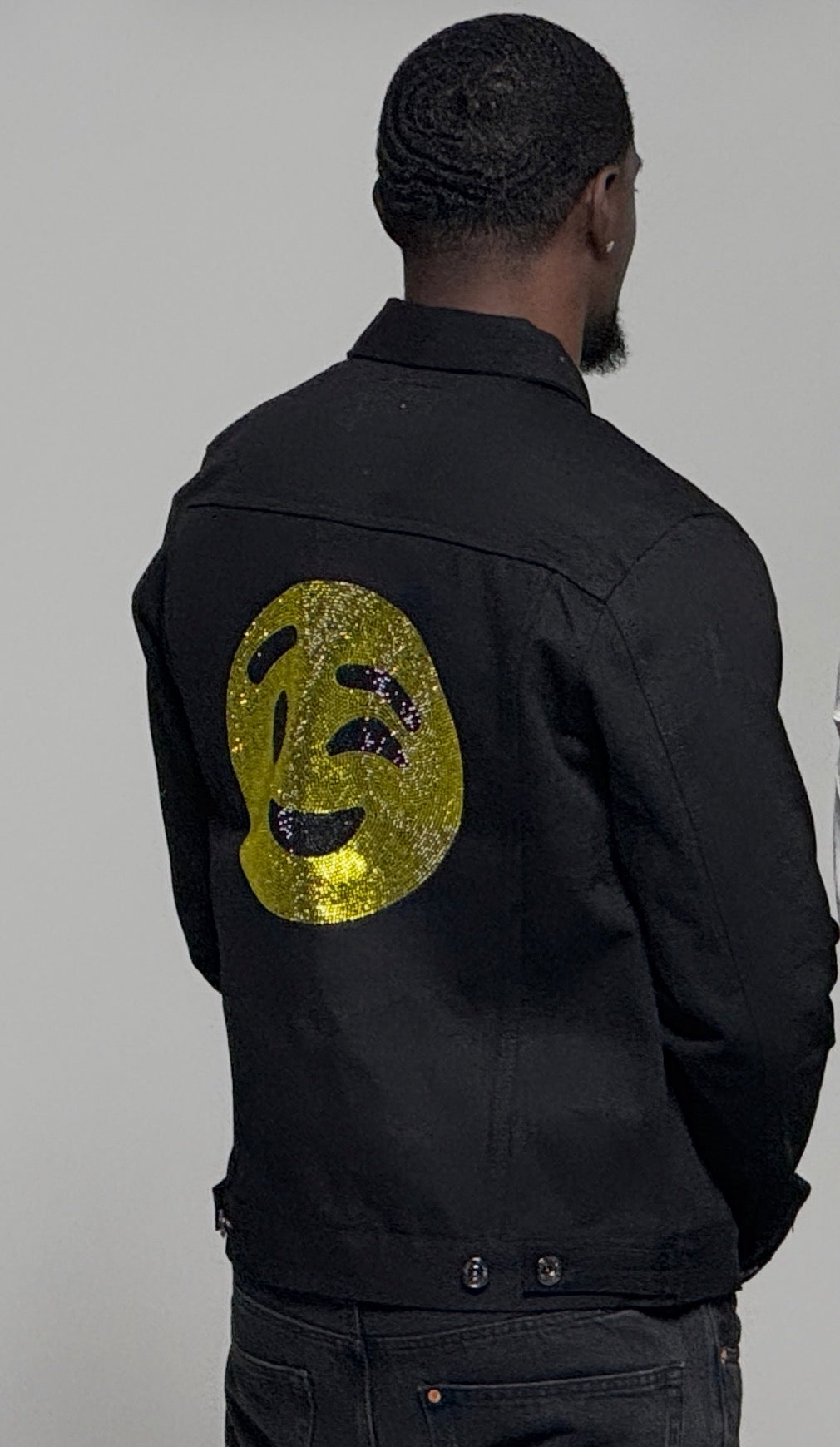 Get'em ProSeries Jet Black Denim Luxe Wink of War Jacket