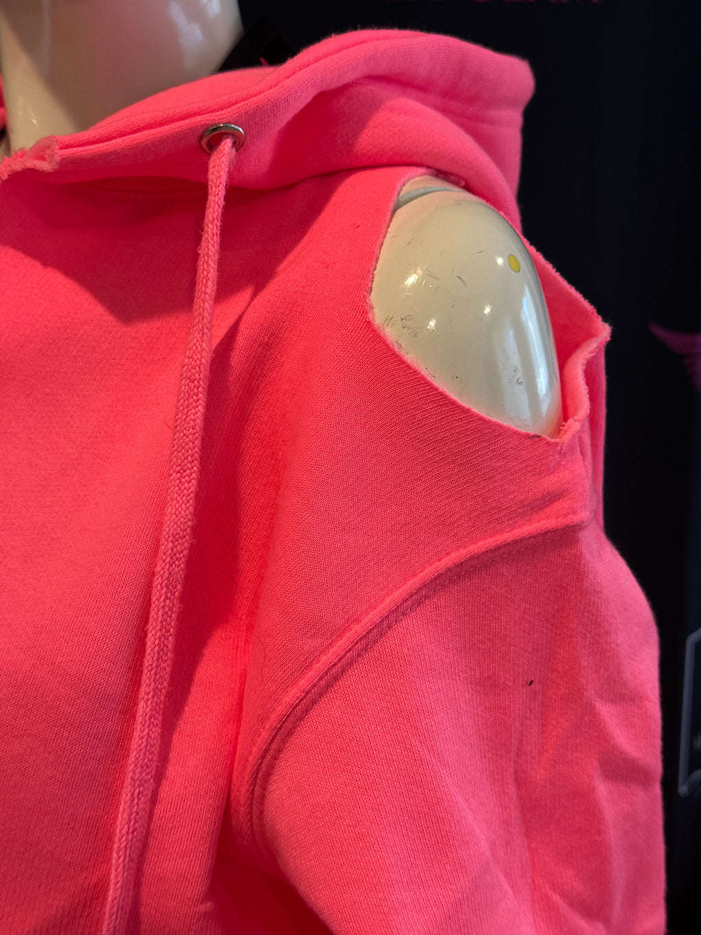 Get'em ProSeries Pink Pressue Cropped Hoodie