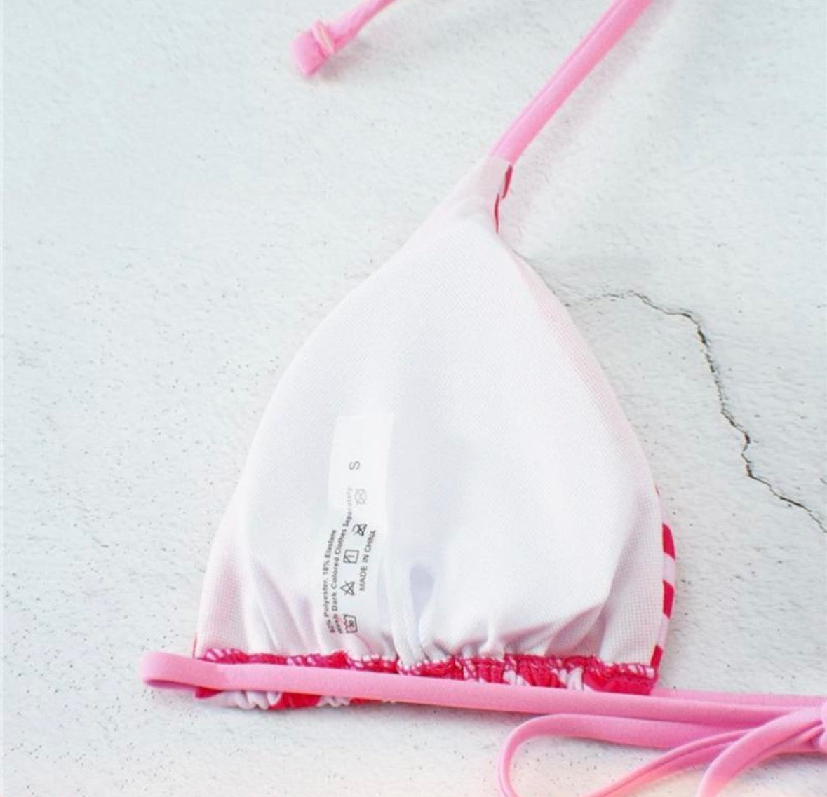 Get'em ProSeries Plad Print Bikini Set