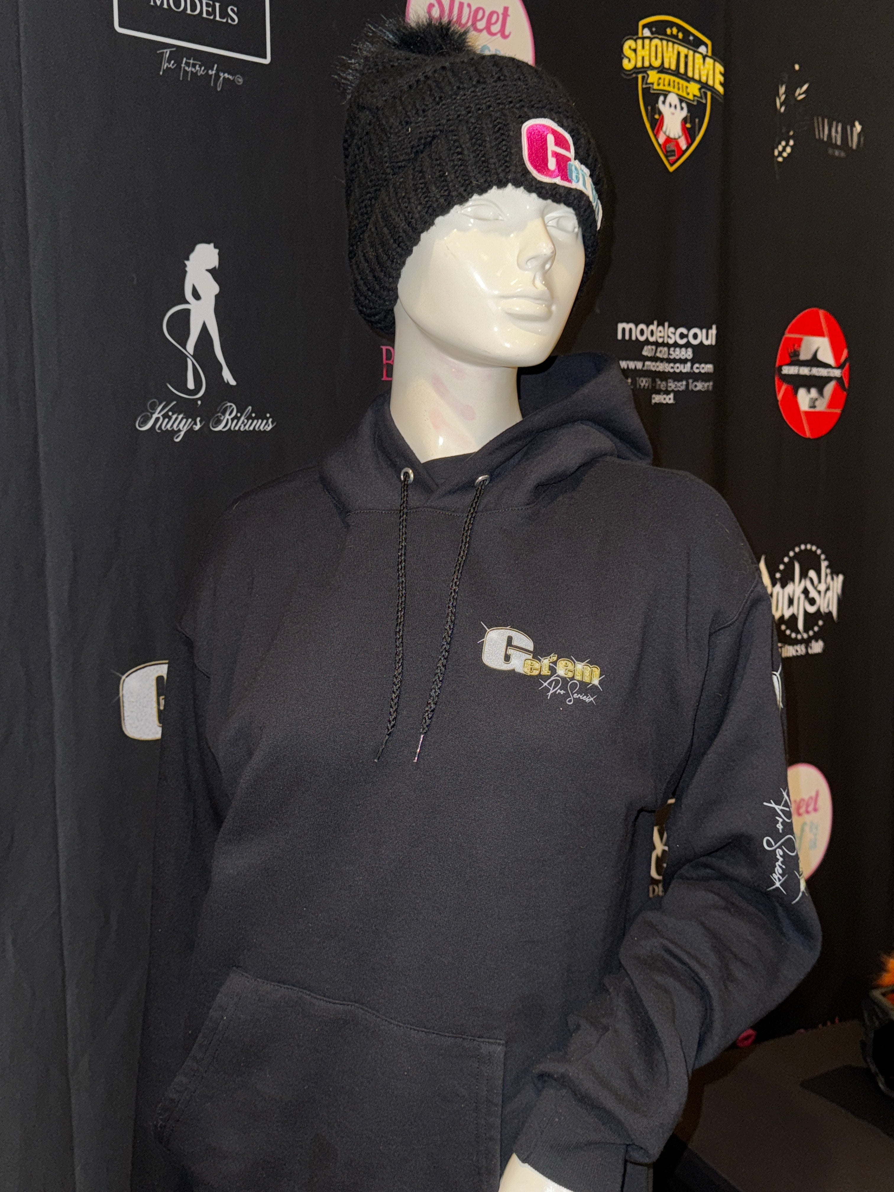 Get'em Black Knight Hoodie Limited Edition