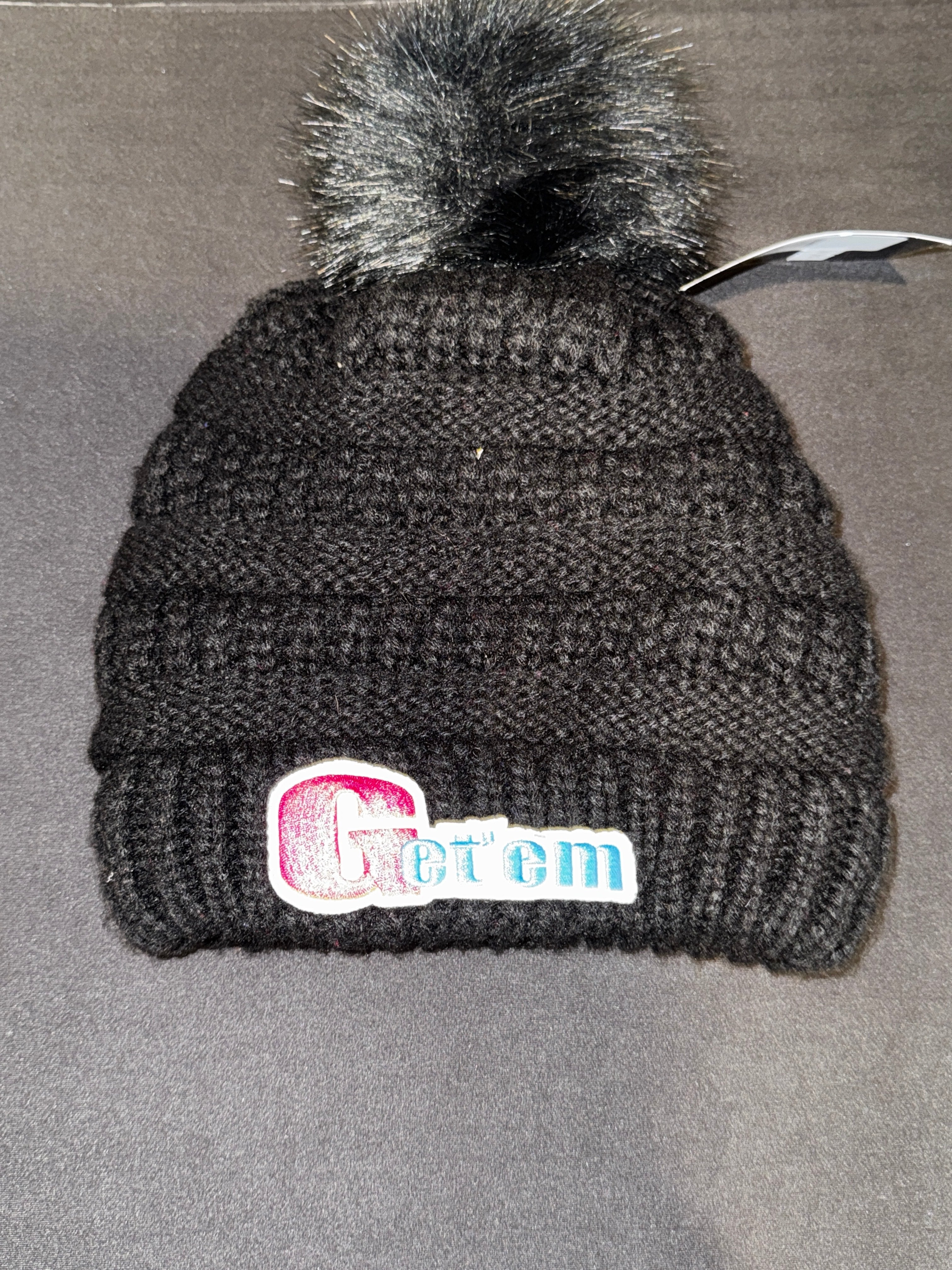 Get'em ProSeries BlackBerry Faux Fur Lined Beanie