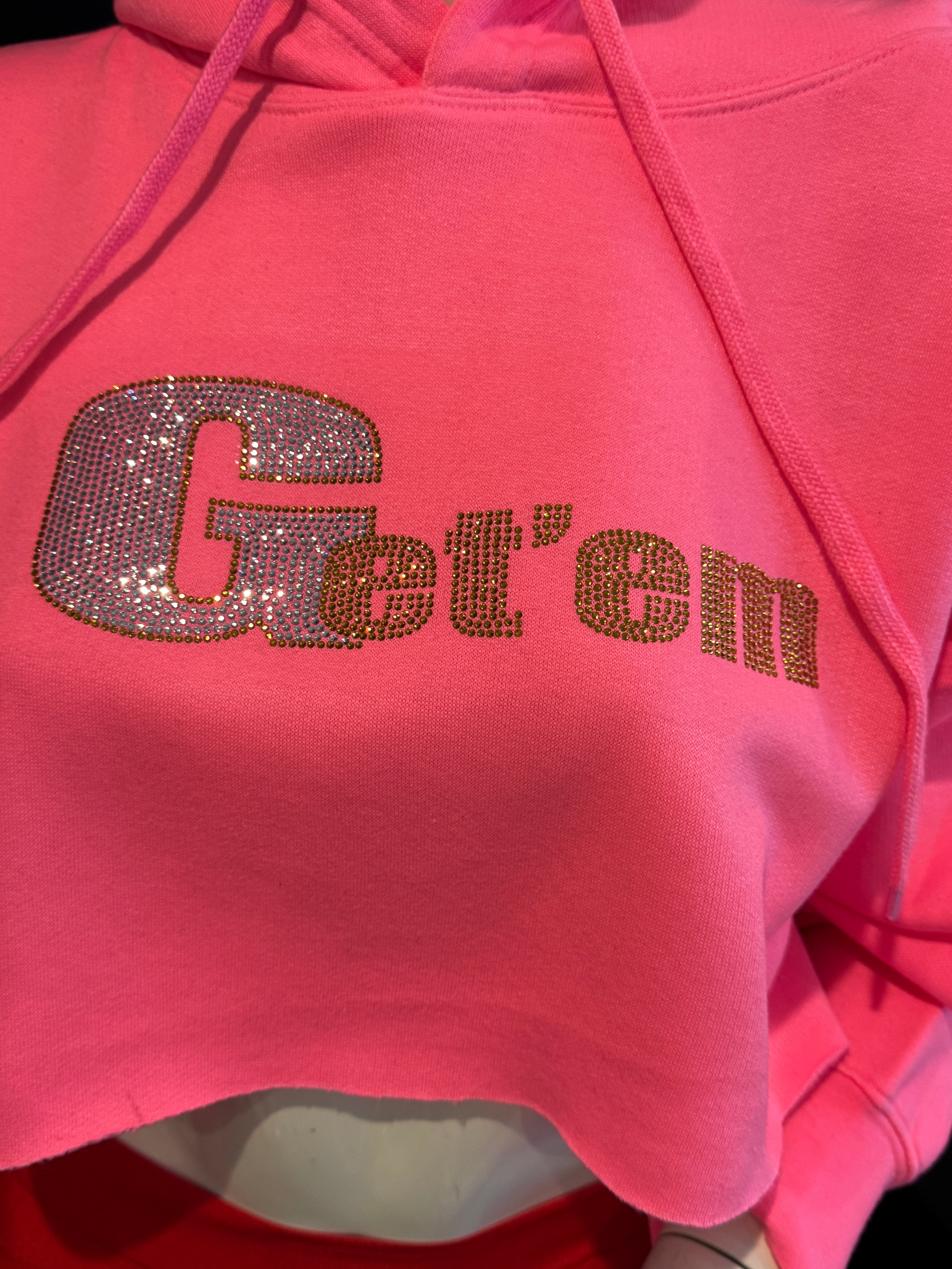 Get'em ProSeries Diamond Heat Cropped Top Hoodie