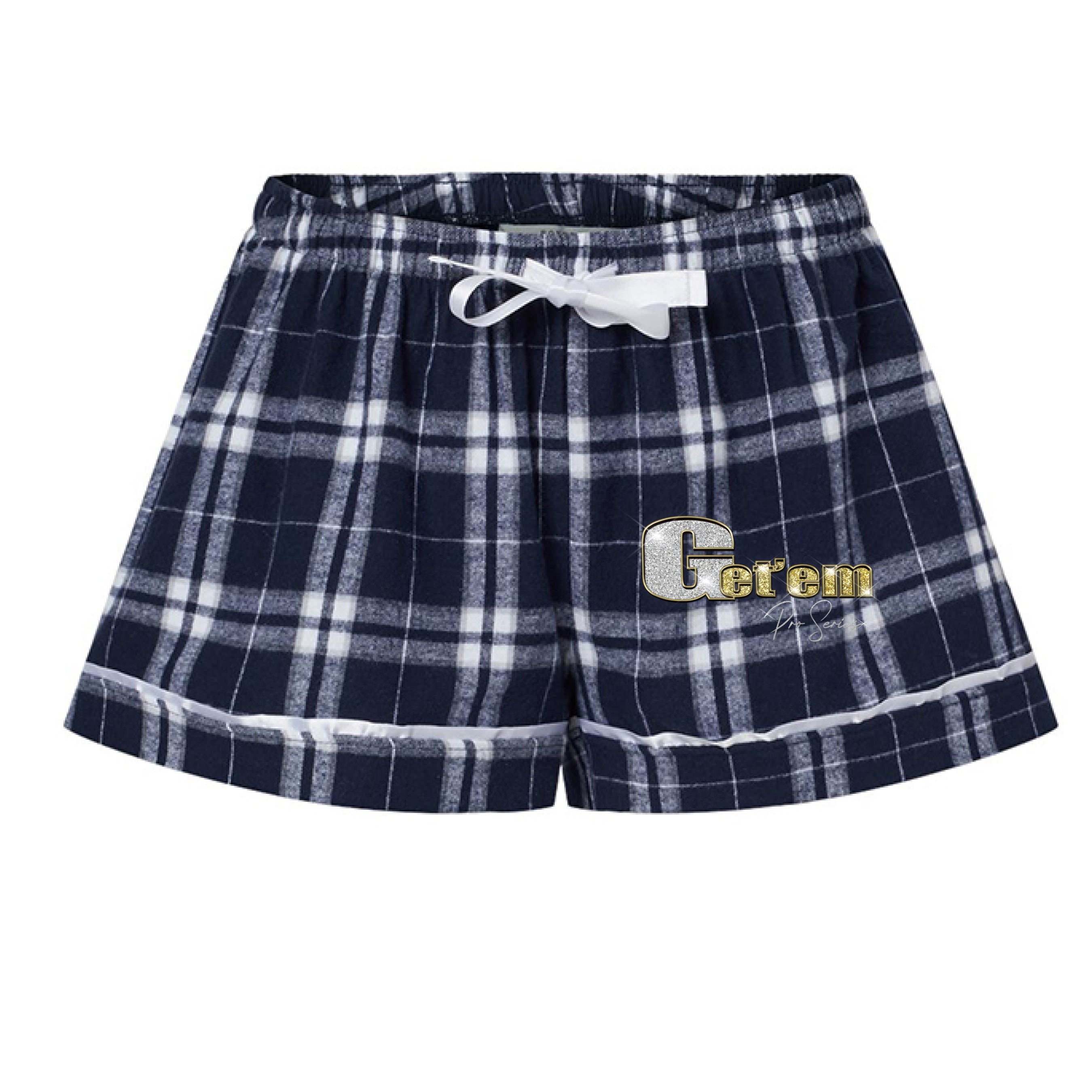 NAVY/ SILVER PLD - FRONT